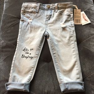 NWT Jessica Simpson Girls Denim Ankle Skinny Jeans